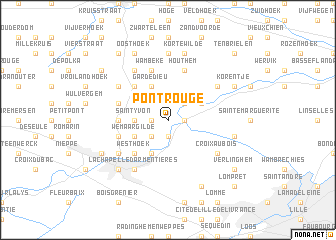 map of Pont Rouge