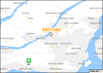 map of Pont-Viau