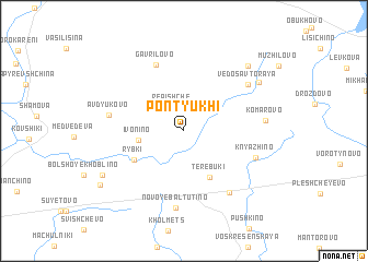 map of Pontyukhi