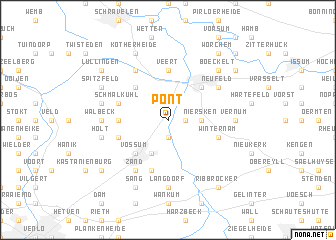 map of Pont