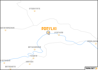 map of Ponylki