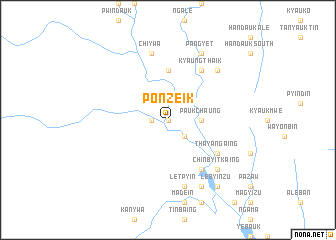 map of Pônzeik