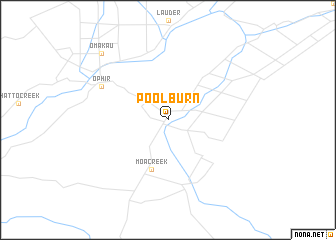 map of Poolburn