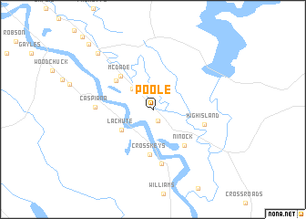 map of Poole