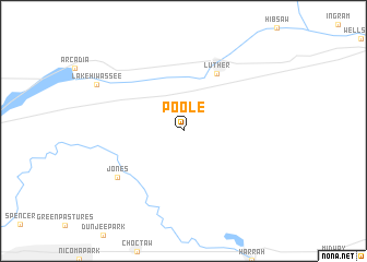 map of Poole