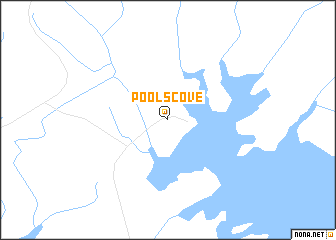 map of Pools Cove