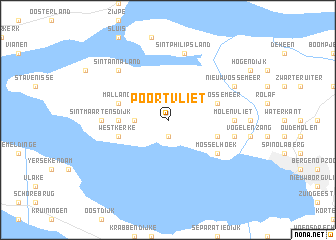 map of Poortvliet