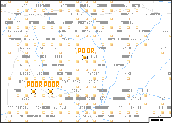 map of Poor