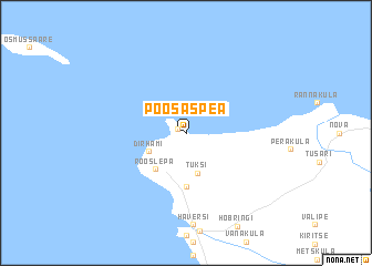 map of Põõsaspea