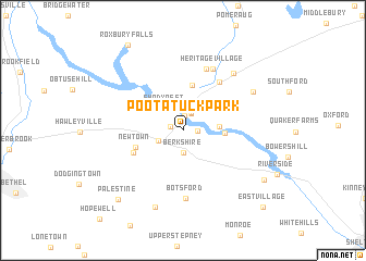 map of Pootatuck Park