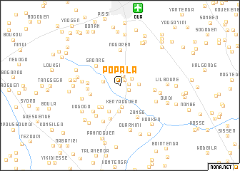 map of Popala