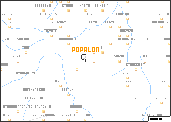 map of Popalon