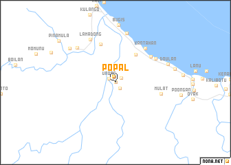 map of Popal