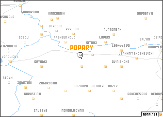 map of Popary