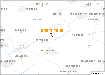 map of Popelevka