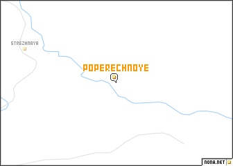 map of Poperechnoye