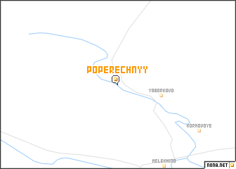 map of Poperechnyy