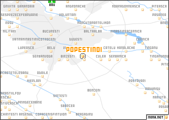 map of Popeşti Noi