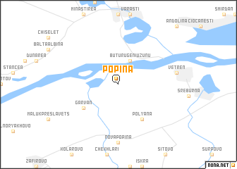map of Popina