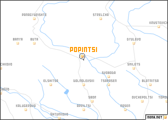 map of Popintsi