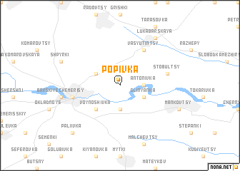 map of Popivka