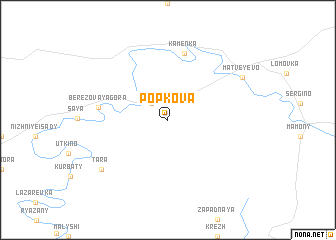 map of Popkova
