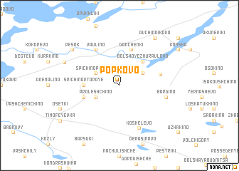 map of Popkovo