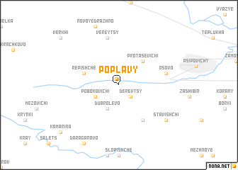map of Poplavy