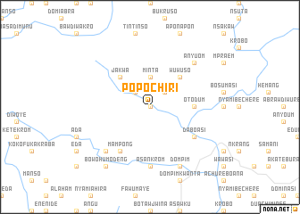 map of Popochiri