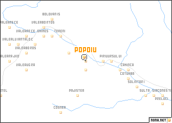 map of Popoiu