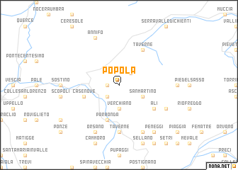 map of Popola