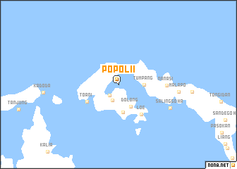 map of Popolii