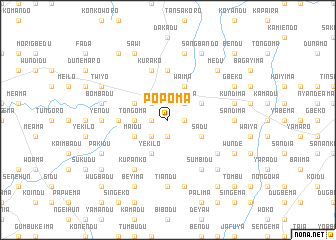 map of Popoma