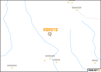 map of Popoto