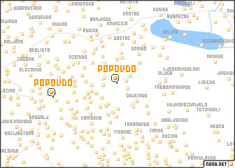 map of Popov Do