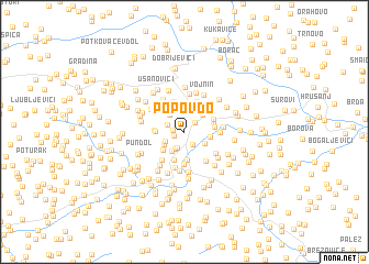 map of Popov Do