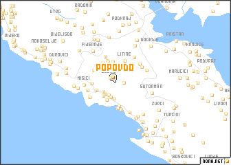 map of Popov Do