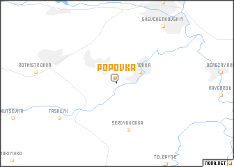 map of Popovka