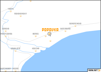 map of Popovka