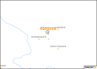 map of Popovka