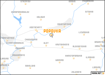 map of Popovka