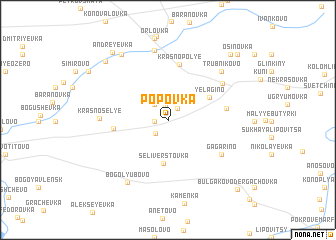 map of Popovka