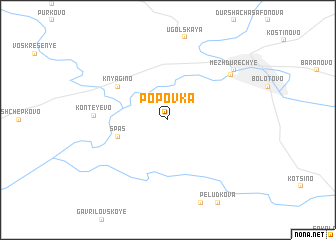 map of Popovka