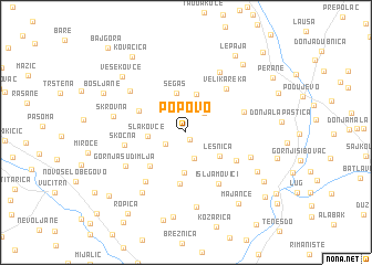 map of Popovo