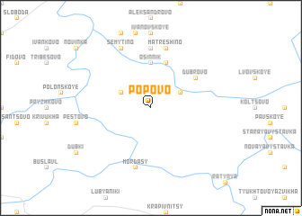 map of Popovo