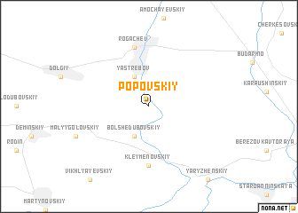 map of Popovskiy