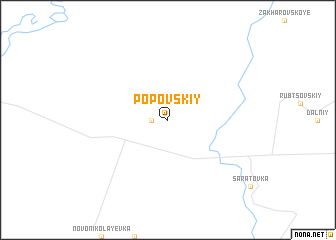 map of Popovskiy