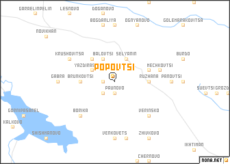 map of Popovtsi