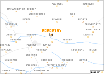 map of Popovtsy