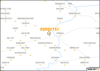 map of Popovtsy